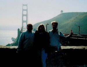 At the Golden Gate Bridge 